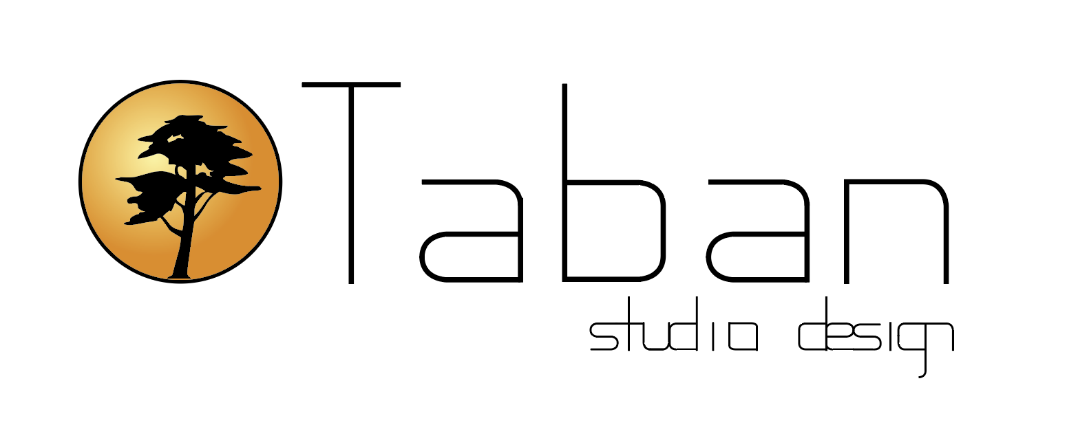 Logo marca da Taban studio design